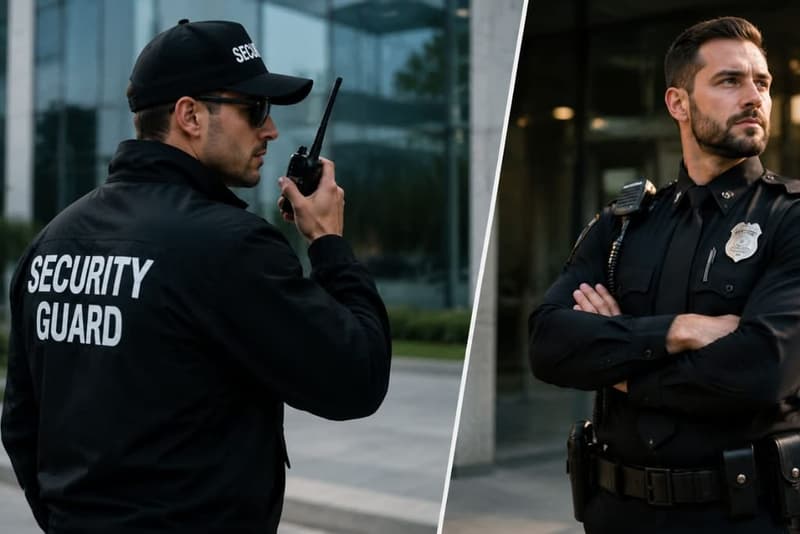 security guard vs security officer