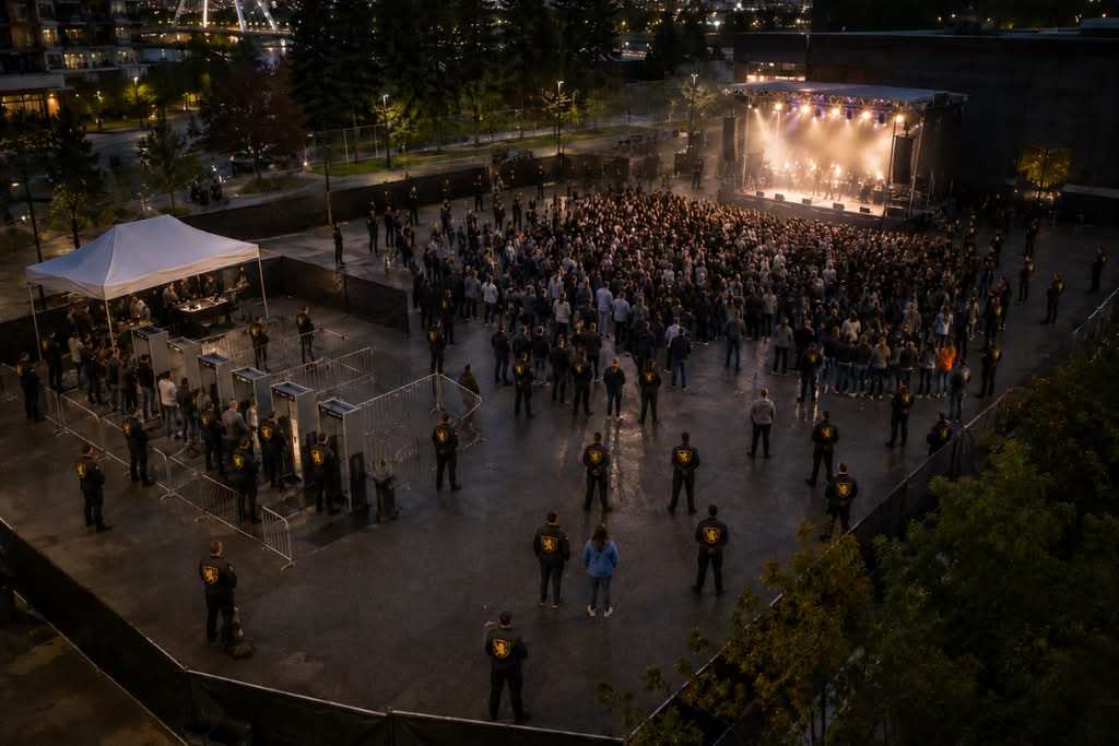 How many Security Guards do i need for an Event